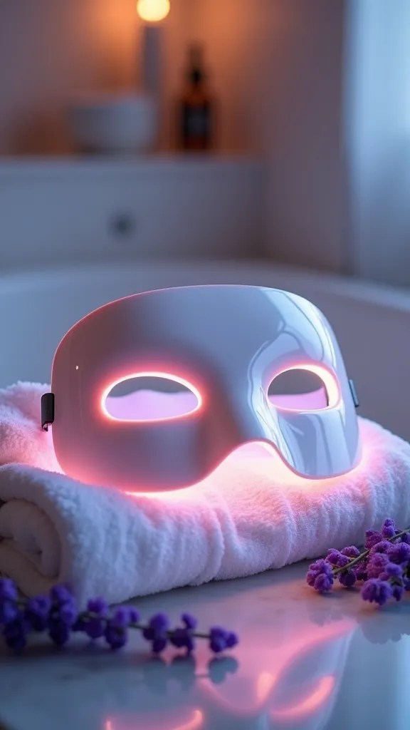 10 High-Tech Beauty Tools She'll Wish She Had for Valentine's Day (Don't Miss #6!) - 2. LED Light Therapy Mask