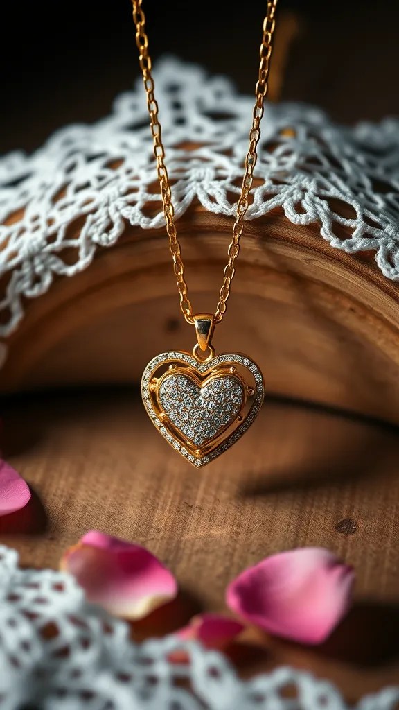 10 Stunning Jewelry Pieces That Will Make Her Say 'Wow!' This Valentine’s Day! - 2. Enchanting Heart-Shaped Pendant