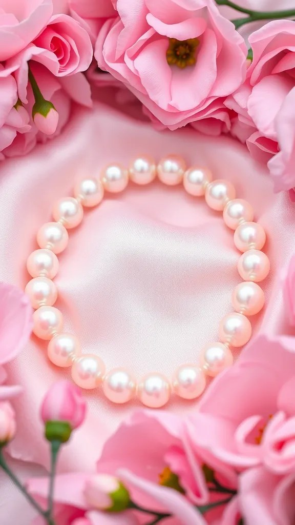 10 Stunning Jewelry Pieces That Will Make Her Say 'Wow!' This Valentine’s Day! - 3. Timeless Pearl Bracelet