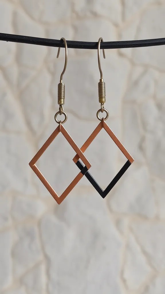 10 Stunning Jewelry Pieces That Will Make Her Say 'Wow!' This Valentine’s Day! - 6. Modern Geometric Earrings
