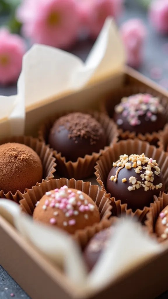 14 Sweet Treats for Valentine's Day That Are Too Cute to Eat (Especially #6!) - 11. Cherished Chocolate Truffles