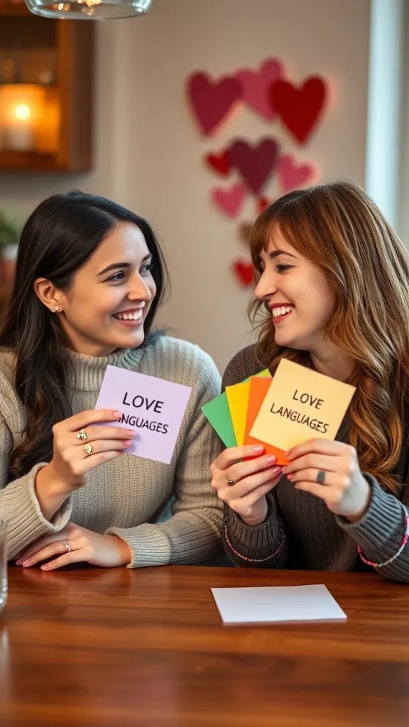 15 Fun Games for Couples to Celebrate Valentine’s Day (You’ll Love #7!) - 3. Love Language Exploration