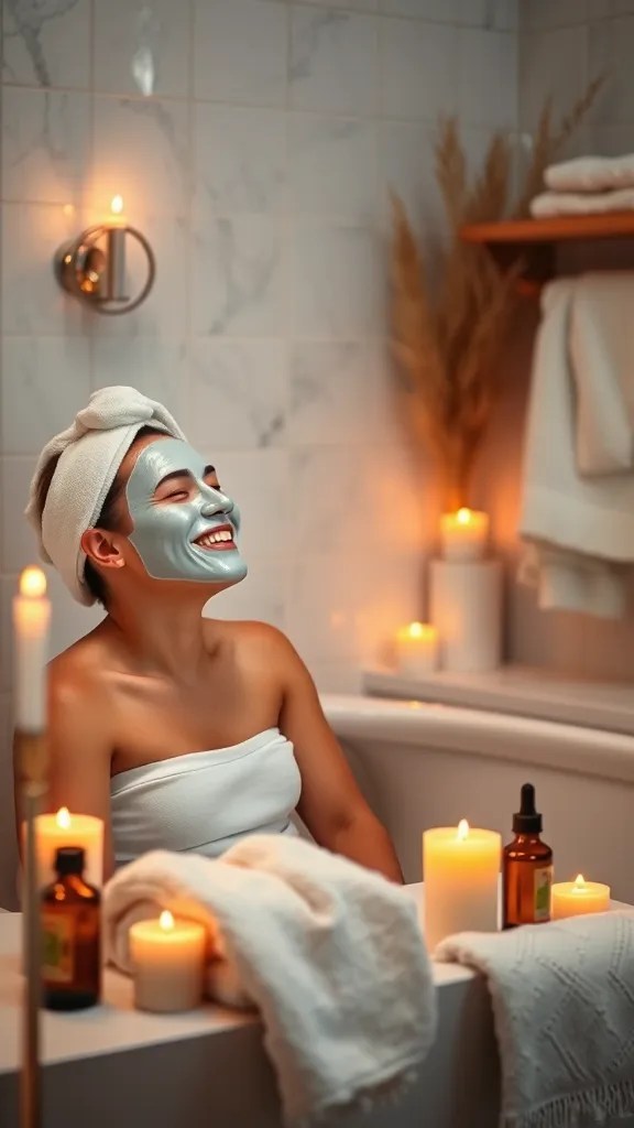 15 Fun Games for Couples to Celebrate Valentine’s Day (You’ll Love #7!) - 4. DIY Spa Night Challenge