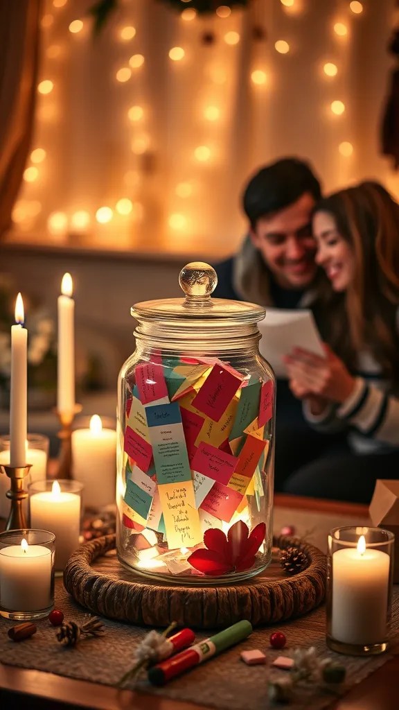 15 Fun Games for Couples to Celebrate Valentine’s Day (You’ll Love #7!) - 6. Memory Jar Challenge