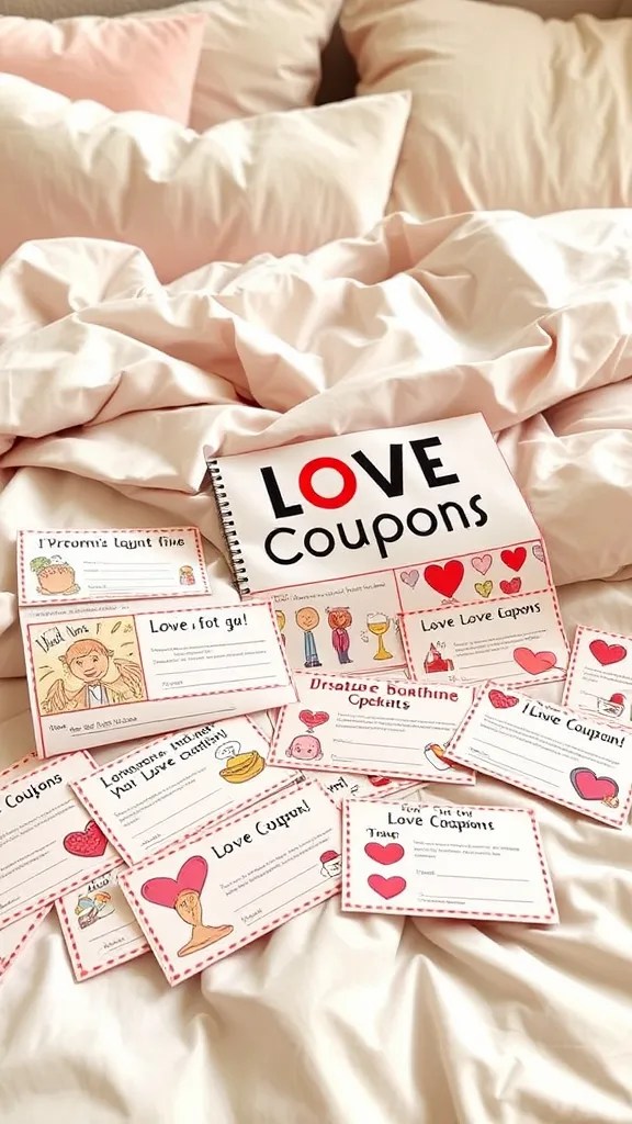 15 Hilarious Valentine's Day Gifts That Will Have You Both Laughing Out Loud! - 3. Love Coupons with a Twist
