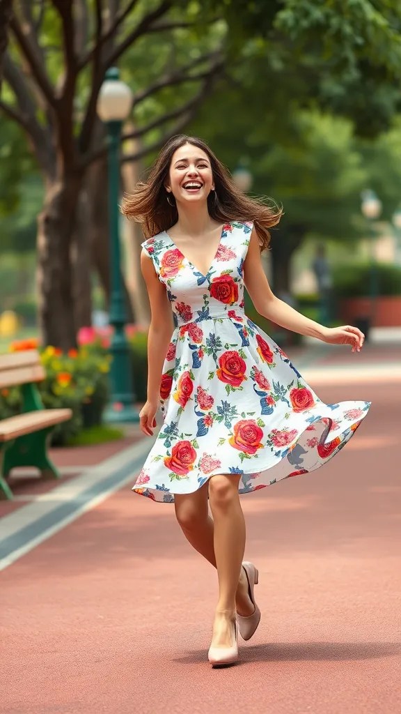 15 Stunning Valentine’s Day Dresses That Will Make You the Star of the Night! - 10. Flirty Skater Dress