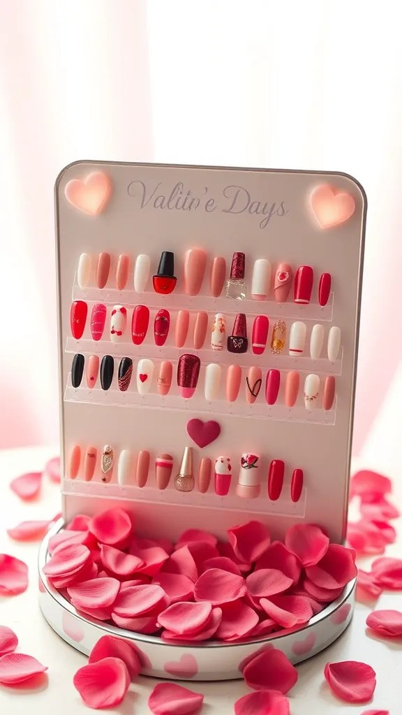 16 Must-Have Nail Accessories for the Most Unforgettable Valentine's Day! - 14. Nail Art Display Stand