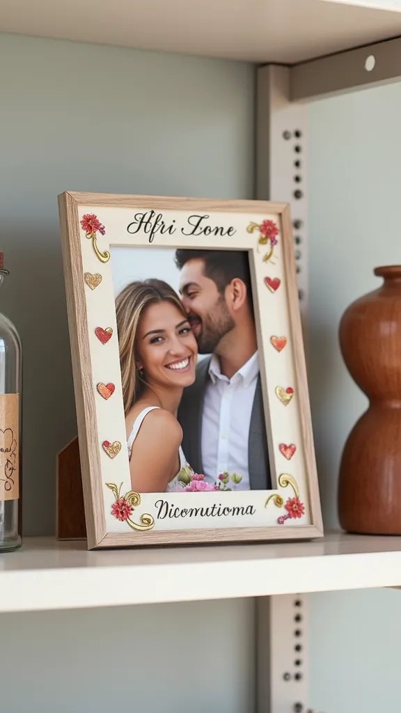 18 Budget-Friendly Gifts Under $40 for Valentine's Day (Surprise Your Loved One!) - 5. Customized Photo Frame