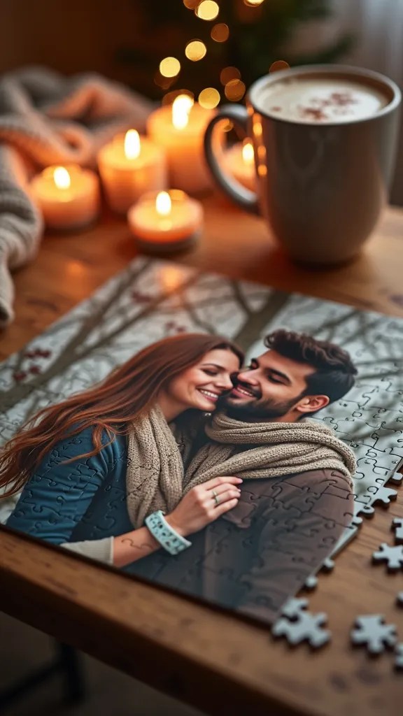 25 Unique Valentine’s Day Gift Ideas for Him That Will Melt His Heart! - 10. Customized Puzzle with Your Picture