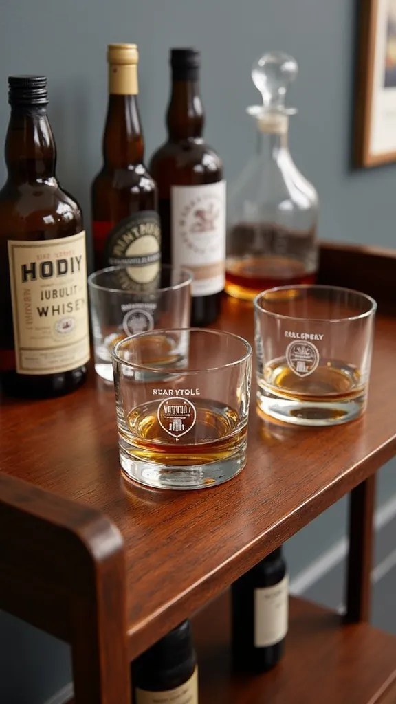 25 Unique Valentine’s Day Gift Ideas for Him That Will Melt His Heart! - 12. Personalized Beer or Whiskey Set