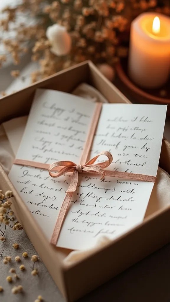 25 Unique Valentine’s Day Gift Ideas for Him That Will Melt His Heart! - 18. Handwritten Love Letters Set