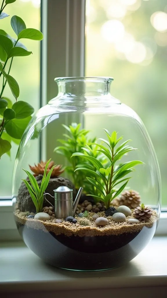 25 Unique Valentine’s Day Gift Ideas for Him That Will Melt His Heart! - 19. Unique Plant or Terrarium