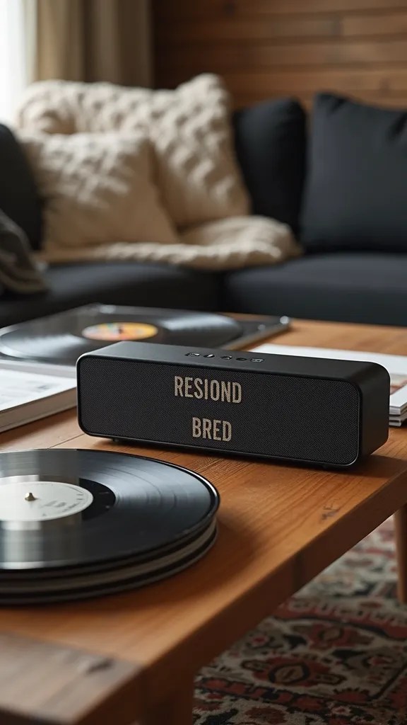 25 Unique Valentine’s Day Gift Ideas for Him That Will Melt His Heart! - 7. Bluetooth Speaker with Personalized Engraving